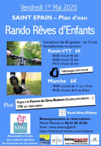 Rando rêves d'enfants @ Saint epain